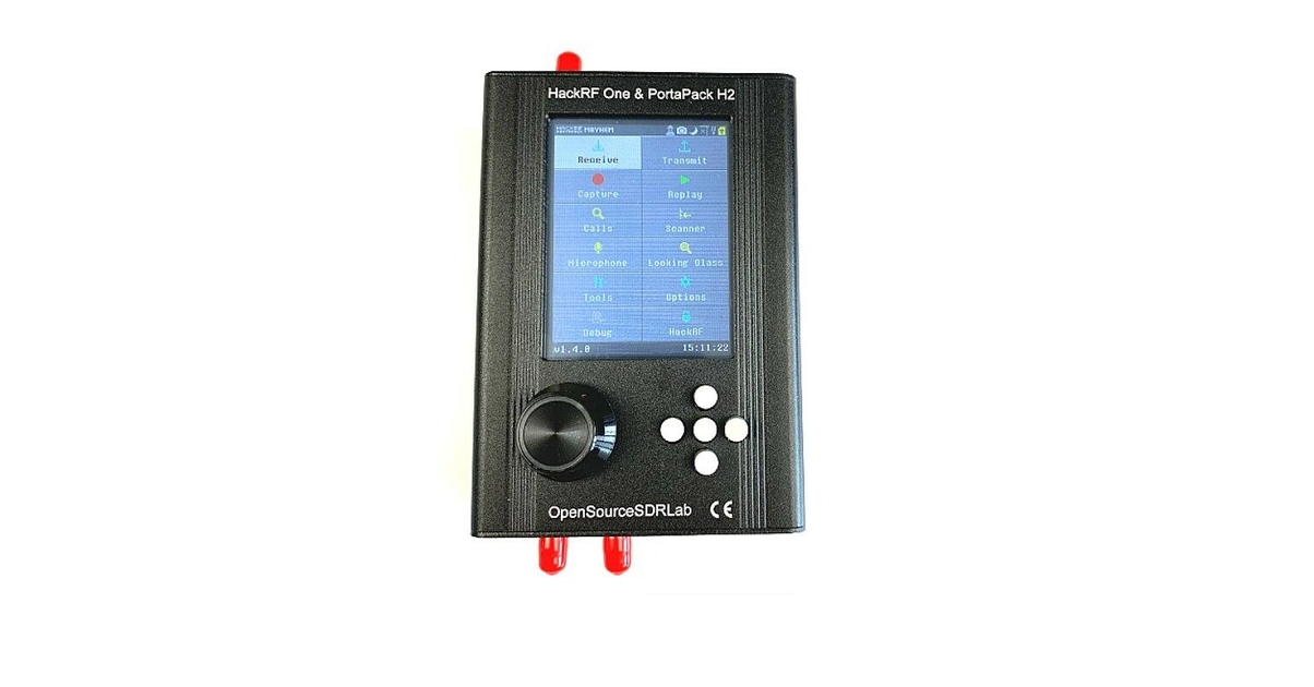 HackRF One R10 + PortaPack H2 Full Kit - Europe Connection